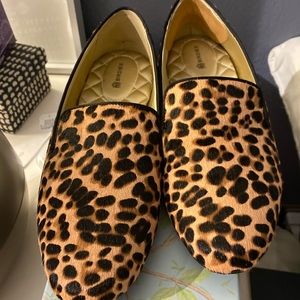 Birdies Leopard Loafers Size 10